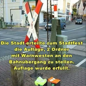 Bahnübergang-Ordner