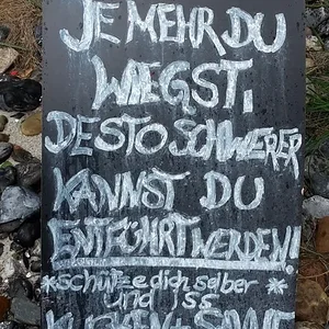 schwer zu entführen