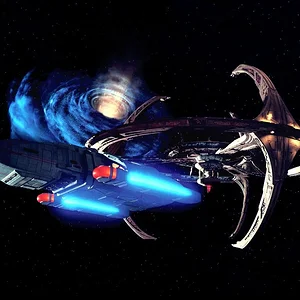 Star Trek - Deep space 9 mit Defiant