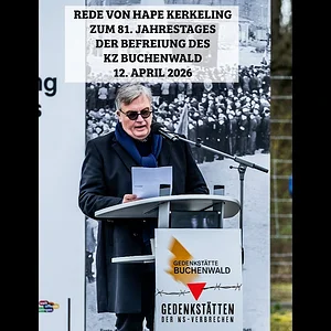 Medium 'Rede von Hape Kerkeling zum 81. Jahrestag der Befreiung in Buchenwald 12.04.2026' in der Kategorie 'Sonstiges'