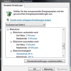 Bildschirmhelligkeit 2